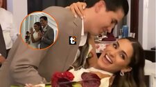 ¡Andrea Arana se casó por civil! Conductora de TV contrajo matrimonio en hermosa boda