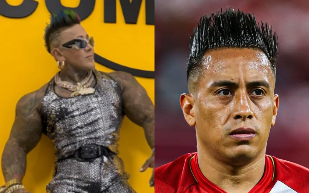 El conflicto entre Cueva y el fisicoculturista inició cuando este último, conocido como La Mackyna, habló del futbolista en un programa de Internet | Foto: Instagram / Archivo GEC / Composición EC
