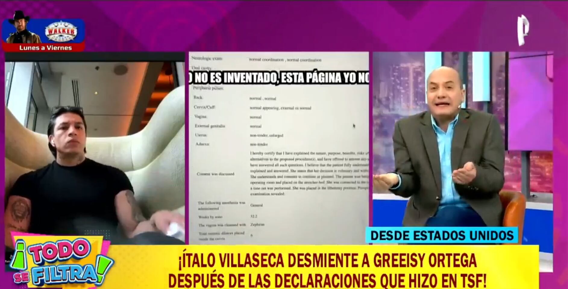 Expareja de Greissy Ortega muestra pruebas del aparente aborto.