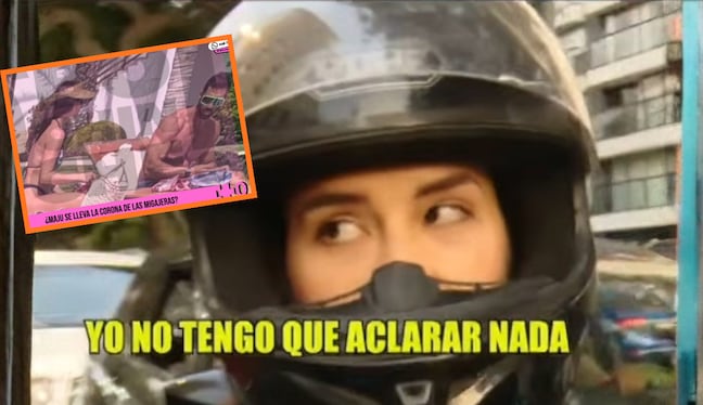 María Pía Vallejos se pronunció por imágenes de Maju Mantilla y Gustavo Salcedo. (Magaly TV, La Firme)