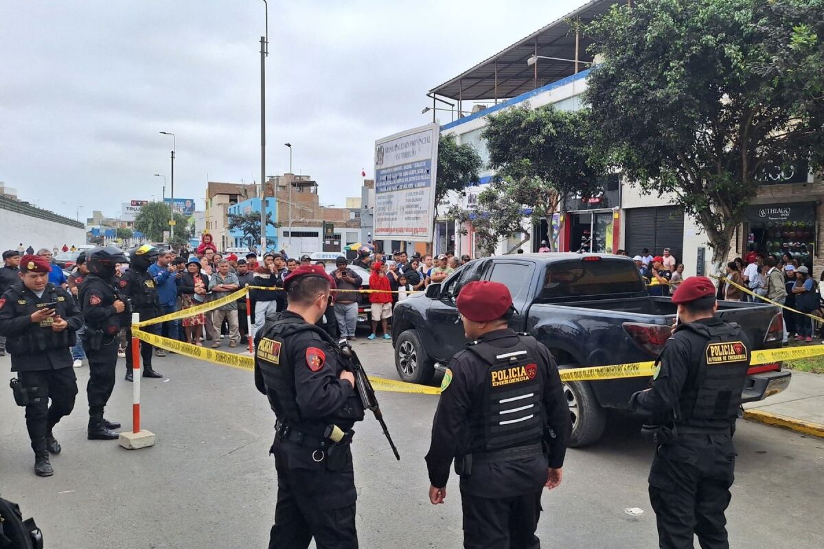 La víctima fue identificada como Diamílcar Pereda Ascote, alias Jami. (Foto: Andina)