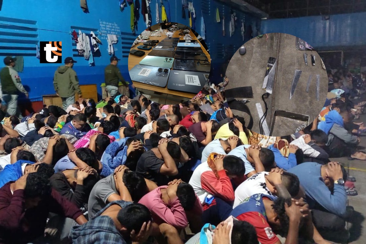 INPE realizó requisa inopinada en 68 centros penitenciarios a nivel nacional. Foto: INPE.