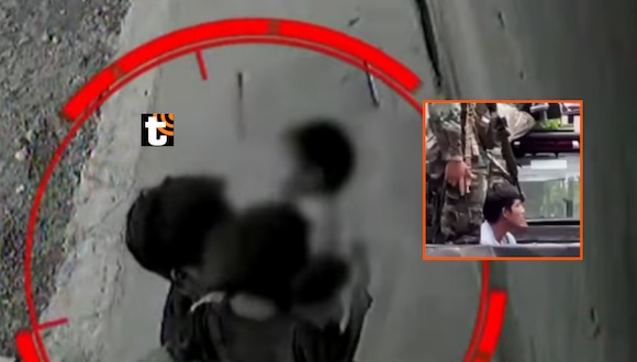 TROME- ¡Cámara lo grabó! Sujeto se llevó a dos niños de 2 y 4 años, pero es capturado e investigado por secuestro