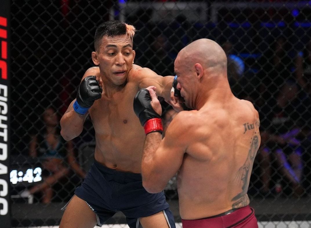 Kevin Borjas, 'El Gallo negro' peleará en México el 28 de febrero. (UFC)