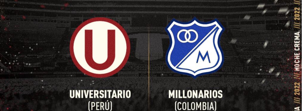 Universitario se enfrentará a Millonarios por la Noche Crema 2022. (Foto: Universitario de Deportes)