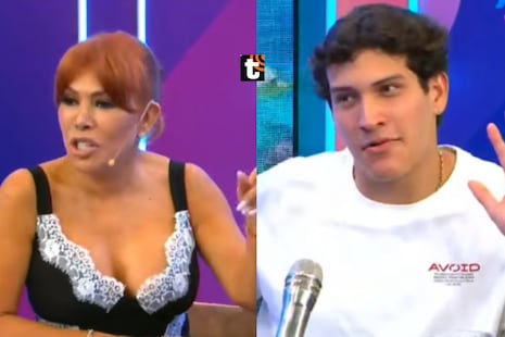 ¡Ni por ser hijo de María Pía! Magaly advierte a Samuel Dyer que le hará un ‘ampay’ si aparece con una ‘f...