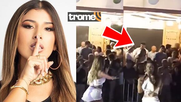 Yahaira Plasencia hace show sin medidas sanitarias: gente amontonada, bebiendo alcohol y sin mascarillas