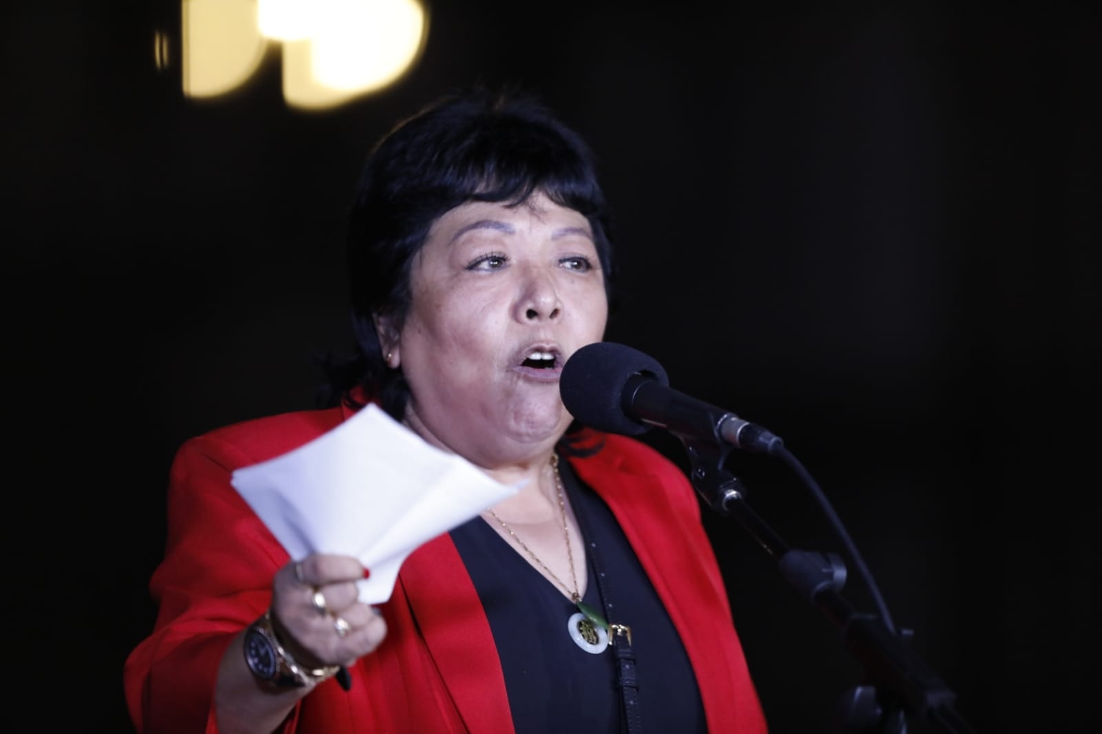 La presidenta de Somos Perú, Patricia Li. (@photo.gec)