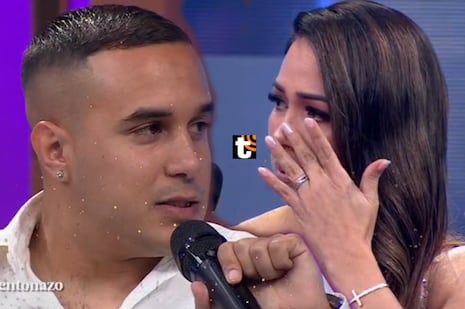 Melissa Klug reaparece con Jesús Barco, llora y se toman de las manos: “No lo he perdonado”