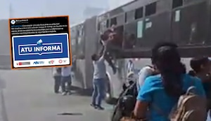 Metropolitano: ATU envía comunicado tras el incendio del bus en la estación Parque del Trabajo