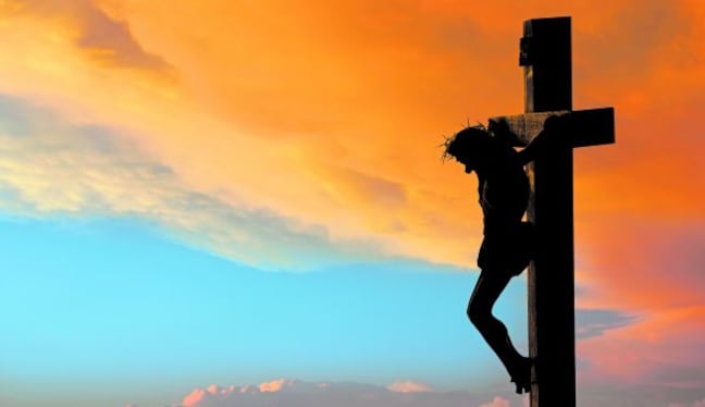 Jesús crucificado. Foto: difusión