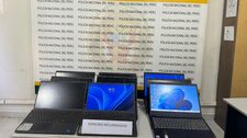 ¡Escolar de día, ladrón de noche! Menor de 13 años roba 12 laptops de su colegio en Sullana