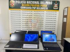 ¡Escolar de día, ladrón de noche! Menor de 13 años roba 12 laptops de su colegio en Sullana