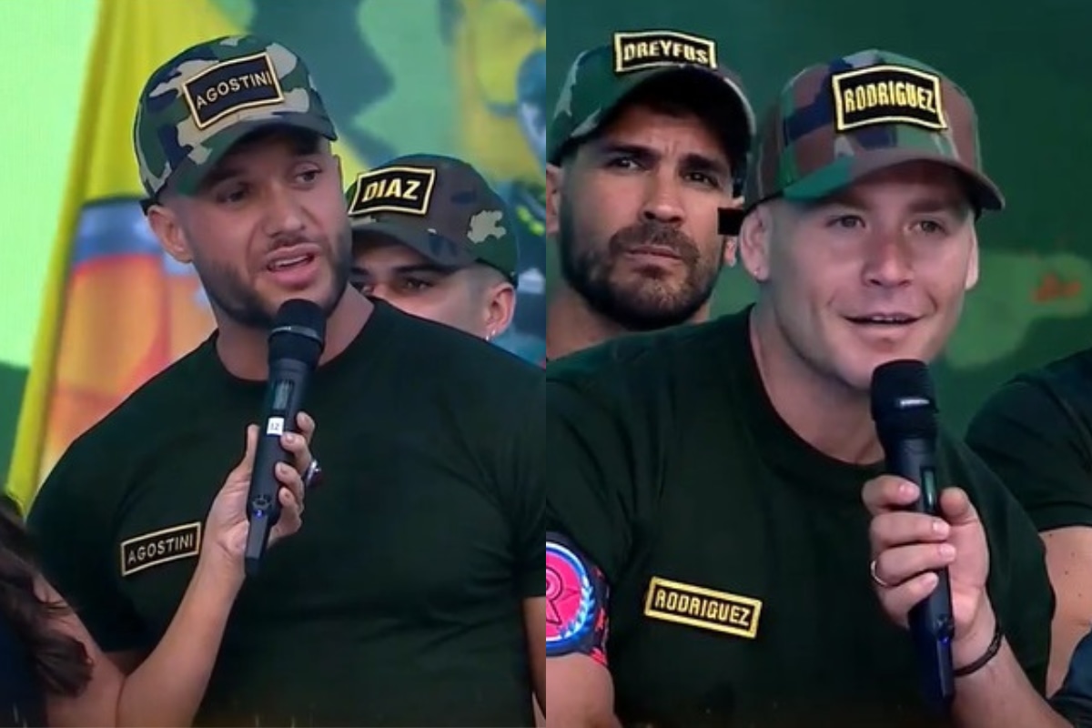 Pancho Rodríguez y Fabio Agostini se dicen de todo. (Captura América)
