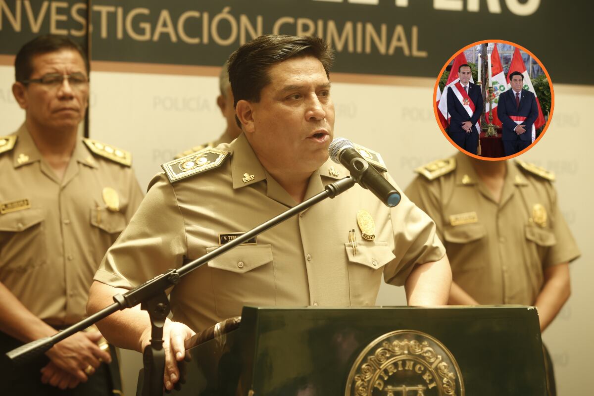 General PNP (r) Vicente Tiburcio fue designado nuevo ministro del Interior (@gec)