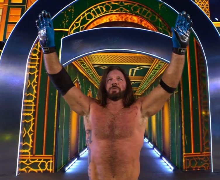 AJ Styles cayó ante Gunther y tendrá que retirarse de los rings. (Redes sociales)