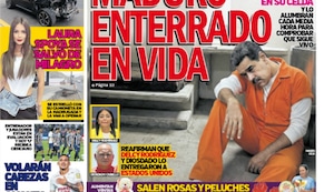 MADURO ENTERRADO EN VIDA