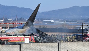 Corea del Sur: Solo dos tripulantes sobrevivieron a accidente de avión con 181 personas | VIDEO