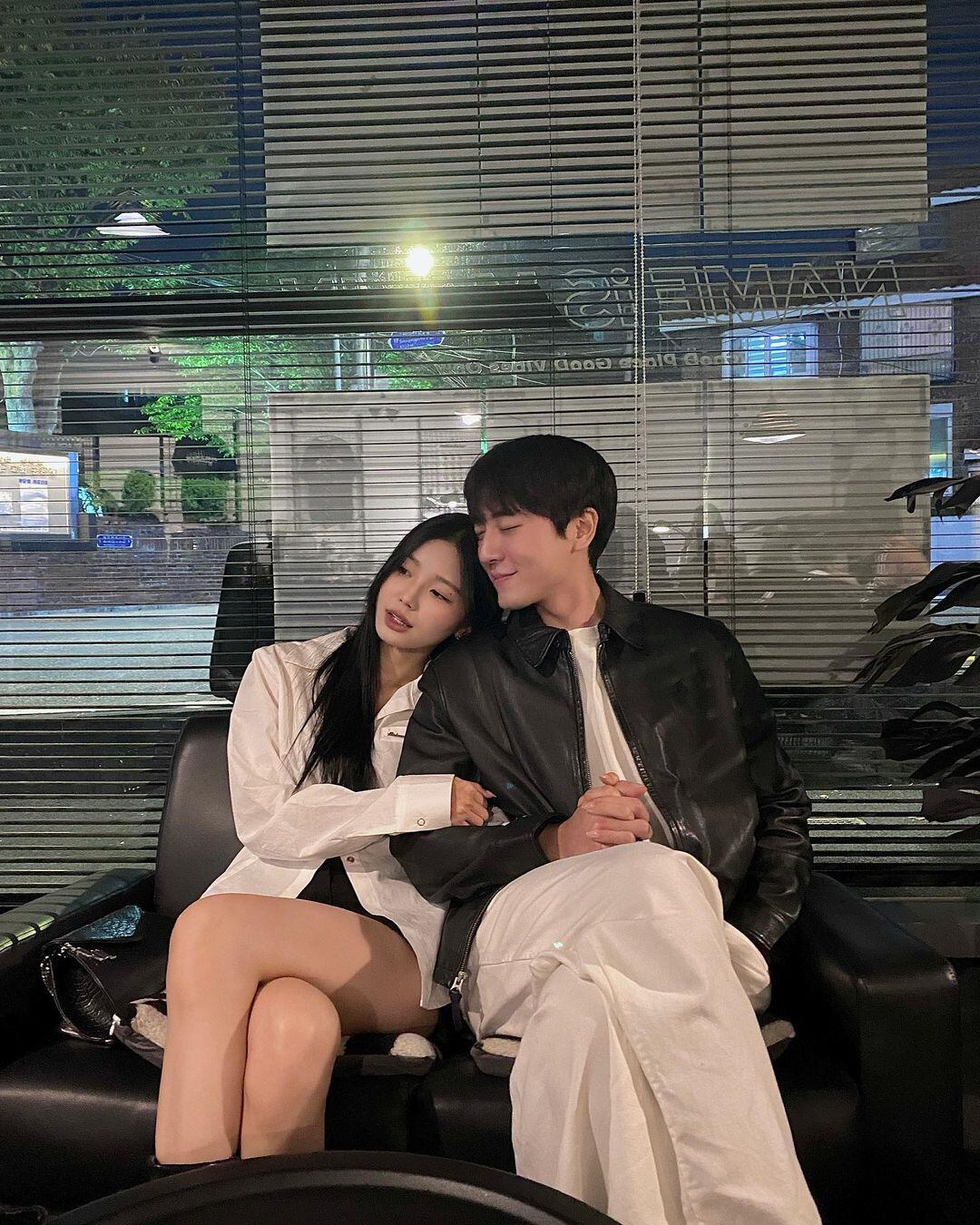 Yoon Hong Bin y su novia sobrevivieron a la estampida de Itaewon (Foto: 윤홍빈 Yoon Hongbin / Instagram)