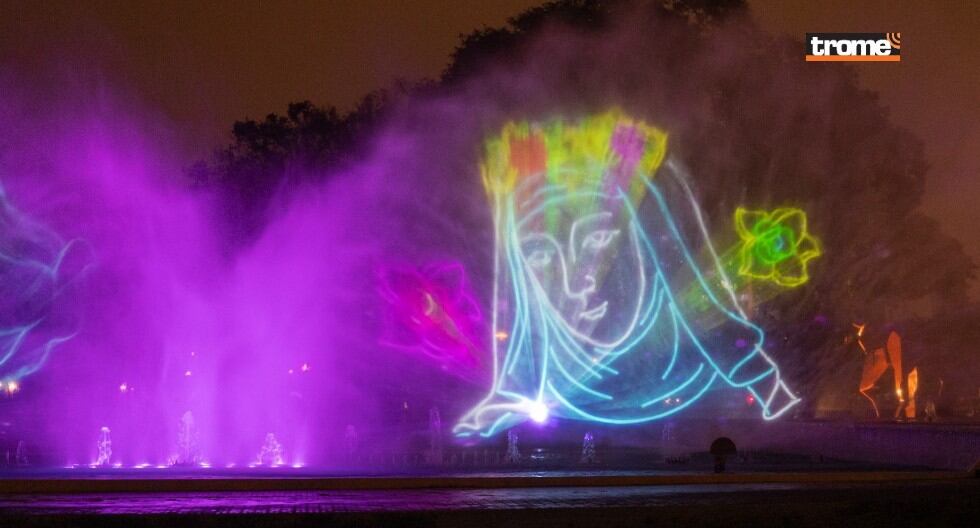 Diversos homenajes por Santa Rosa de Lima como el realizado en el Circuito Mágico del Agua. (Trome)