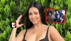 Pamela Franco y Christian Cueva estuvieron en el mismo hotel en Huamachuco: “Salieron los dos, con sus padres”