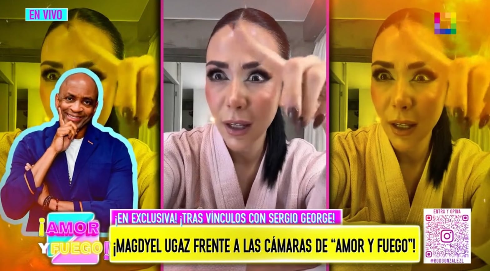 Sergio George reveló que le organizó el cumpleaños a Magdyel Ugaz.