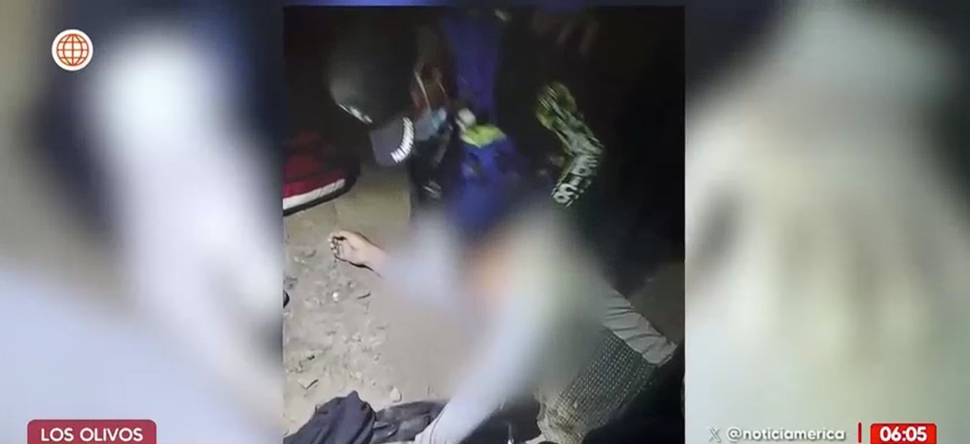 Hombre fue brutalmente asesinado por falsos pasajeros. (América TV)