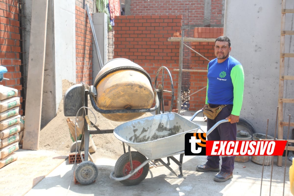 Maestro de obra de Lima Norte nos cuenta su historia de éxito y el papel que cumplió Progresol en su crecimiento. Foto: Violeta Ayasta / Trome.