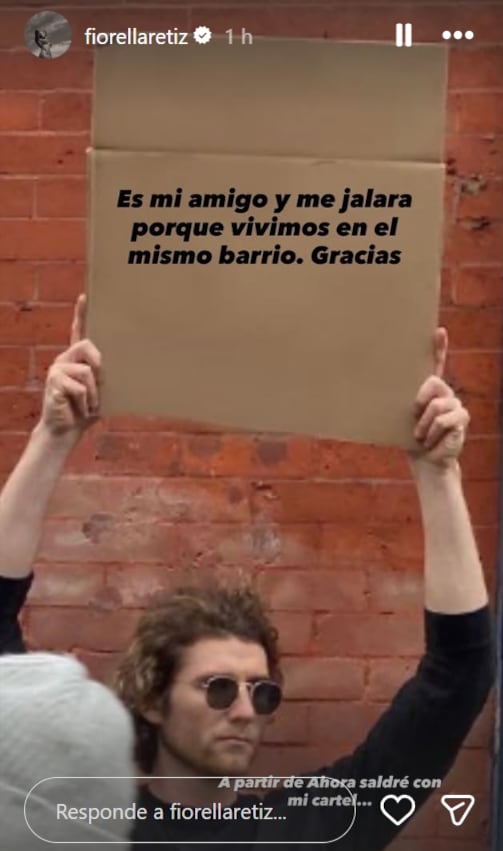 Fiorella Retiz se ríe de las imágenes de 'Magaly TV La Firme'.