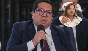 Álex Contreras niega renuncia al MEF tras reunirse con la presidenta Dina Boluarte