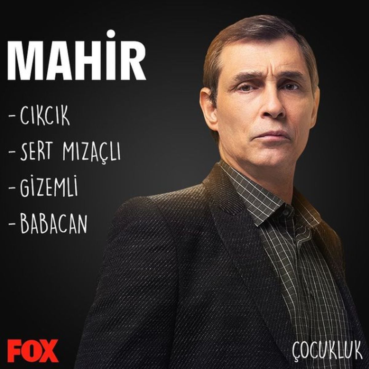 En "Una casa para Azul", Erdal Besikcioglu es Mahir Boztepe / Cikcik (Foto: MF Yapim / Medyapim)