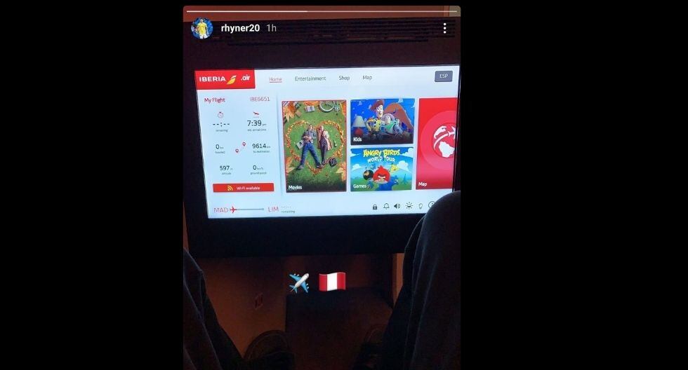 Jean Pierre Rhyner vuela a Perú (Foto: @Rhyner20)