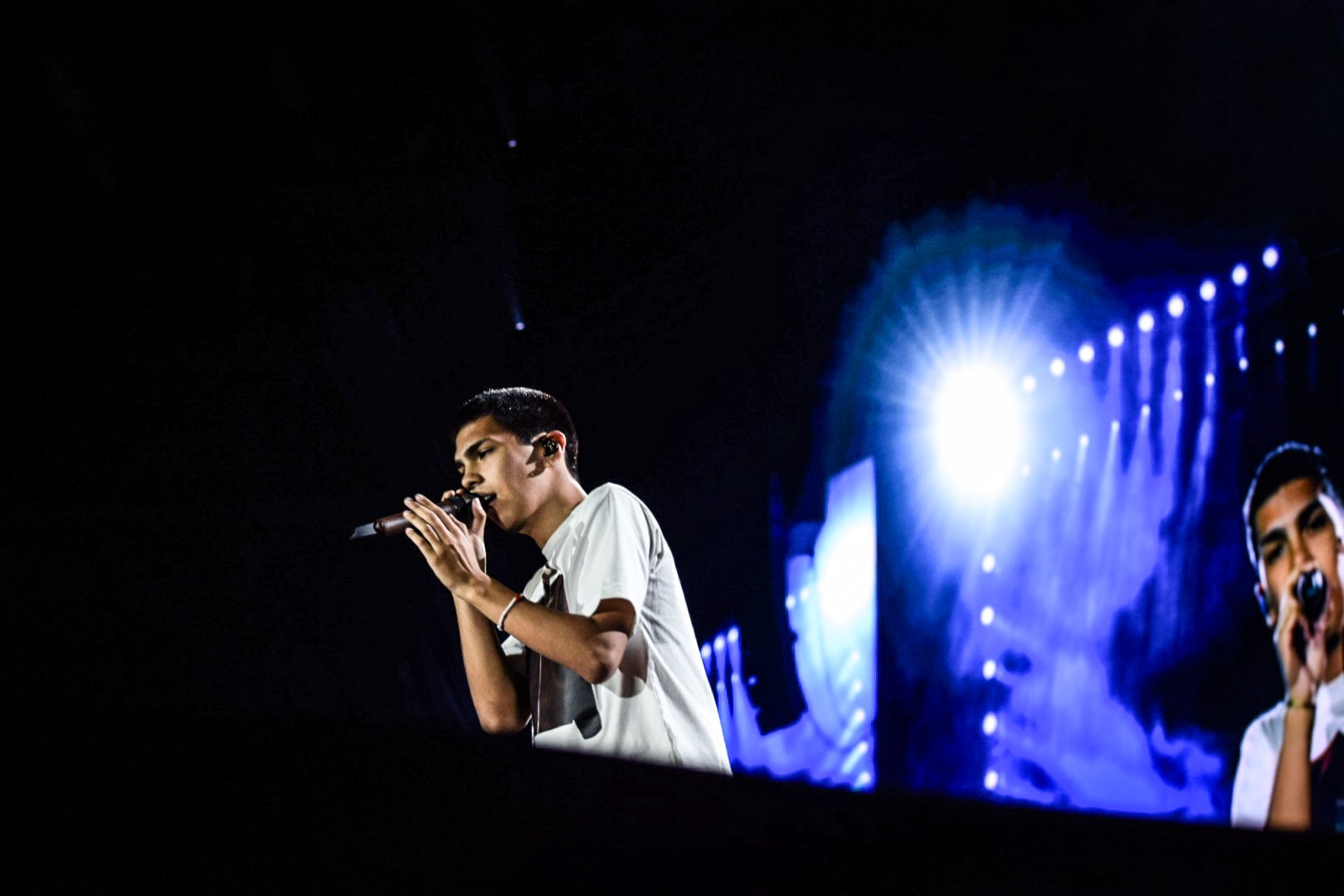 Milo J en el Estadio Nacional (Fotos: Cindy Bardales)