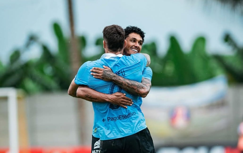 Sporting Cristal venció 2-0 a Juan Pablo II en Chongoyape. (@sportingcristal)