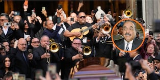 Misa de despedida de Willie Colón (AP)