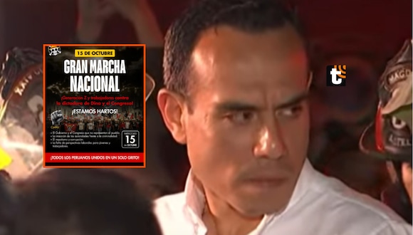 TROME - Presidente José Jerí confirma que está armando un nuevo gabinete, pero evitar dar detalles al llegar a Pamplona Alta por incendio