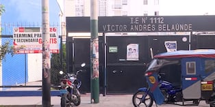 El director del colegio Víctor Andrés Belaunde de La Victoria presentó la denuncia ante las amenazas. (Latina)