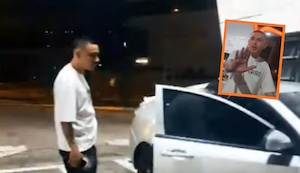 Jean Deza envuelto en otro bochornoso incidente: Discute con trabajadora de grifo que acusó de robo a sus amigos