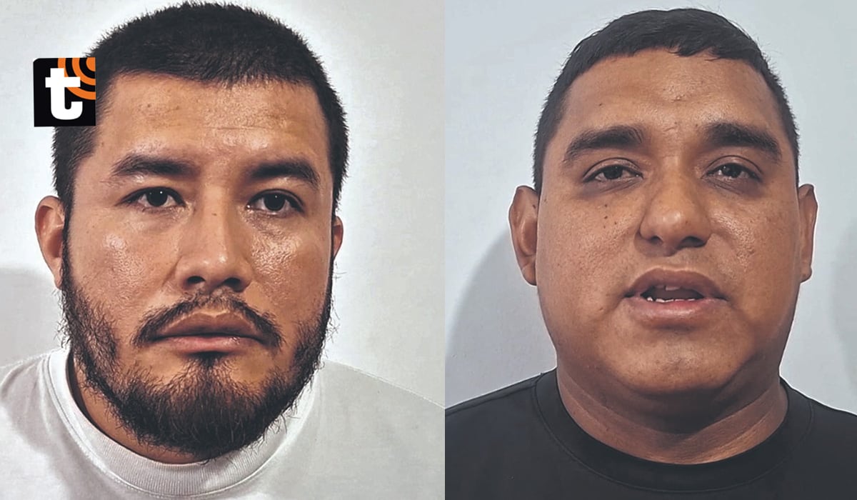 ‘Zopilote’ y 'Alf' fueron vigilados por aire durante días en su centro de operaciones.