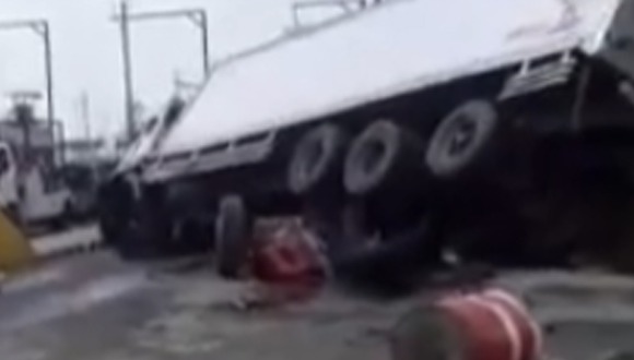 TROME - Tragedia en Trujillo: choque múltiple deja dos fallecidos luego de que camión embistiera una docena de vehículos