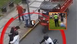 ¡Doble asesinato en plena Plaza de Huaura! Matan a balazos a dirigentes de construcción civil