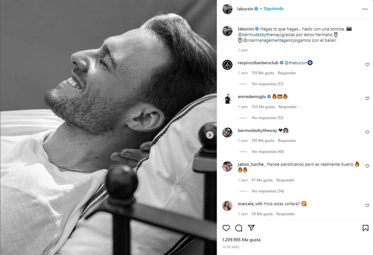 Kerem Bürsin se ve más feliz que nunca (Foto: Kerem Bürsin)