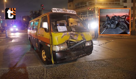 ¡Chofer embiste a extorsionadores que intentaron incendiar su combi en SMP! Uno es capturado y otro logra...