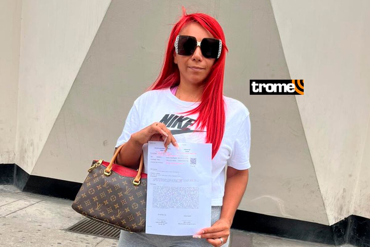 Deysi Araujo revela que extorsionadores le dieron un ultimátum. Foto: Trome.