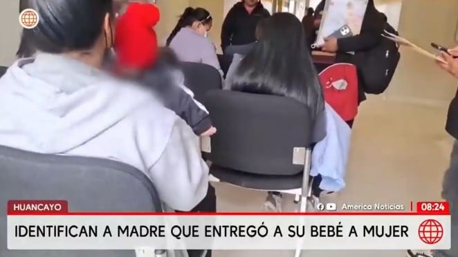 Identificaron a la madre que entregó a su bebé.