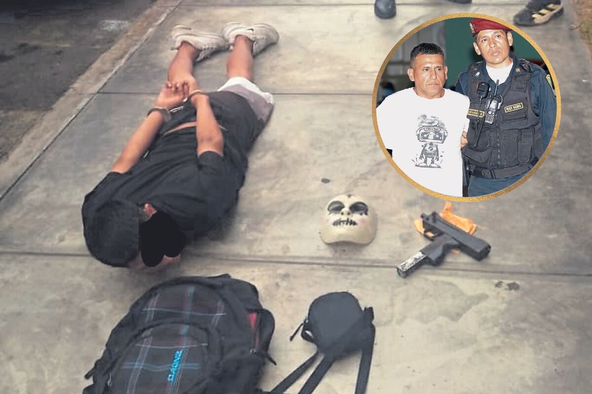 Captura a 'Cochinos' frente a Larcomar