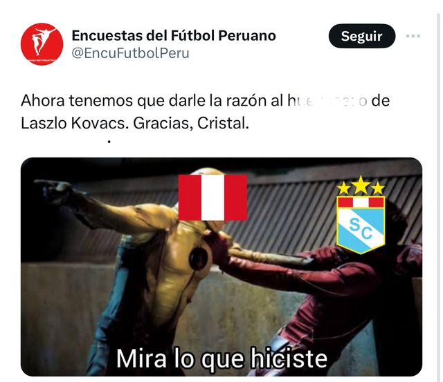 Memes de la goleada 6-1 que recibió Sporting Cristal de parte de Always Ready en Bolivia. (Fotos: Twitter)