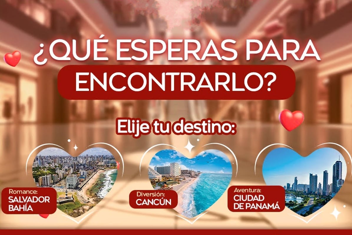 Plaza Norte con diversas actividades para el disfrute de sus visitantes y sorteo de paquetes dobles de viaje.