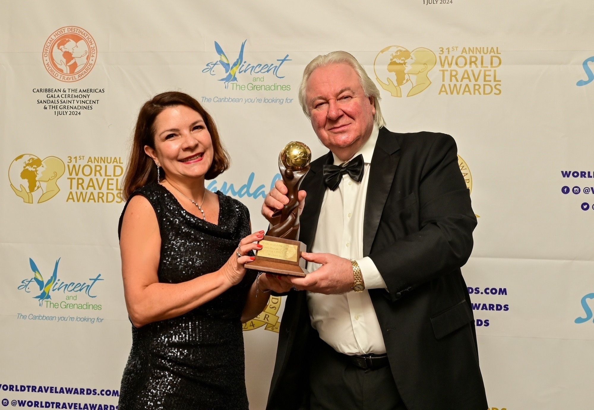Graham Cooke, President & Founder World Travel Awards
Mily Sega, PromPeru. Foto: Difusión.