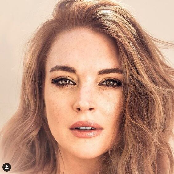 Lindsay Lohan está grabando la nueva película de Netflix llamada “Christmas In Wonderland”, cinta con la que compartirá créditos con la estrella de Glee, Chord Overstreet (Foto: Lindsay Lohan/ Instagram)